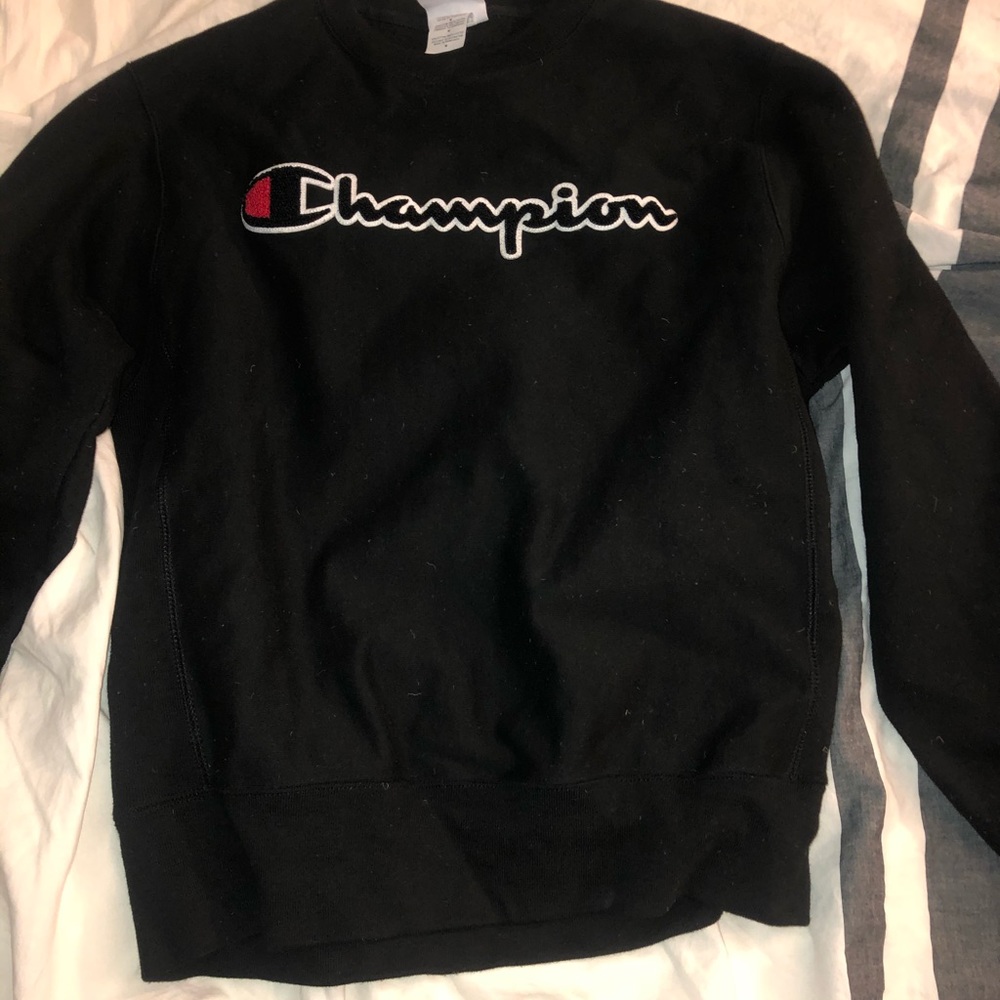 black champion sweater